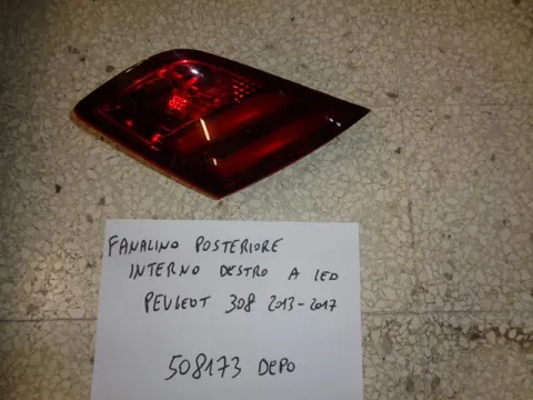 Fanalino Posteriore Interno Destro A Led Peugeot 308 2013-2017