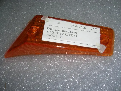 Plastica Fanalino Anteriore Destro Arancione Citroen Dyane 6