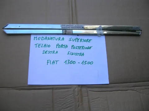 Modanatura Superiore Telaio Porta Posteriore Destro e Sinistra Fiat 1300-1500