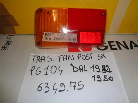 Plastica Fanalino Posteriore Sinistro Peugeot 104 Dal 1972 Al 1980