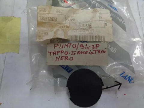 Tappo Gancio Traino Nero Fiat Punto 1994 - 3 Porte