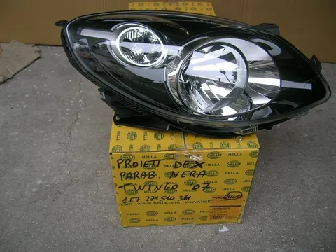 Proiettore Destro Parabola Nera Renault Twingo  2007-2012
