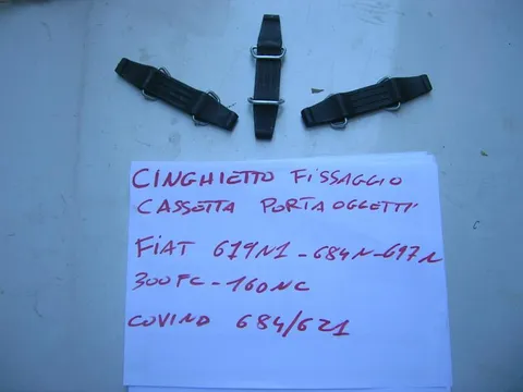 Cinghietto Fissaggio Cassetta Porta Atrezzi Fiat 684N- Fiat 682,Fiat 697N