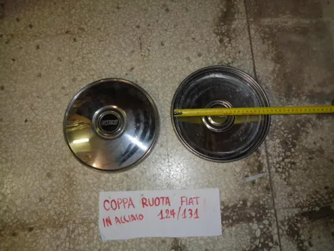 Coppa Ruota in Acciaio Fiat 124, Fiat 131