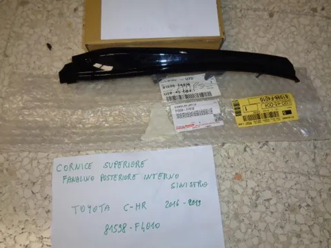 Cornice Superiore Fanalino Posteriore Interno Sinistro Toyota C-HR Dal 2016 Al 2019