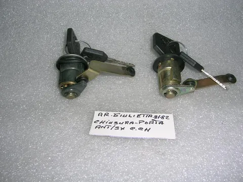 Chiusura Porta Anteriore Sinistra Con Chiave Alfa Romeo Giulietta 81'-82'