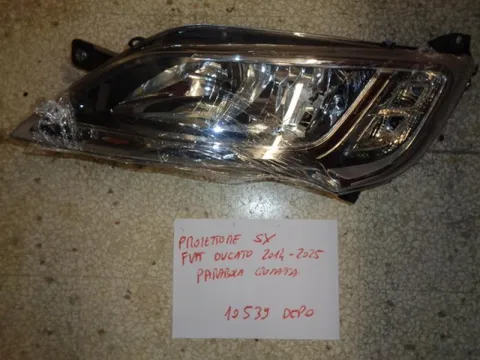 Proiettore Sinistro Parabola Cromata Fiat Ducato 2014-2025