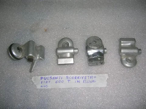 Pulsanti Scorrivetro In Alluminio  Fiat 600T