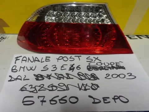 Fanale Posteriore Sinistro Bmw Serie 3 E46 Coupe' Dal 2003