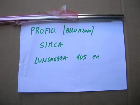 Profilo In Alluminio Simca (105Cm)