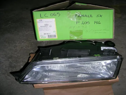 Proiettore Sinistro Regolazione Manuale Peugeot 405 1987-1992