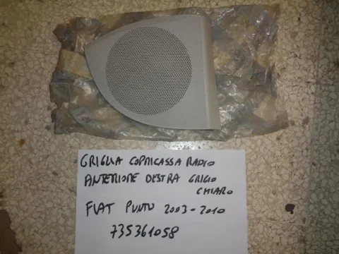 Griglia Copricassa Radio Anteriore Destra Fiat Punto 2003-2010