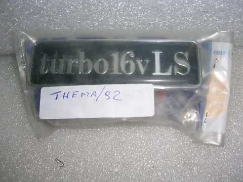 Scritta Post. Lancia Thema LS Turbo 16v