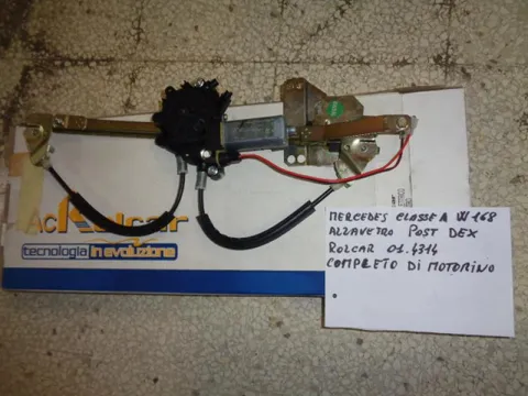 Alzavetro Elettrico Posteriore Destro Mercedes Classe A W 168 1997-2004