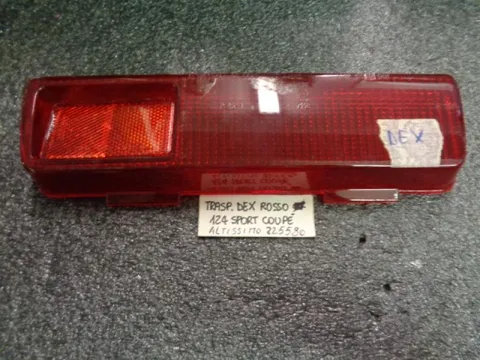 Plastica Fanalino Posteriore Destro Rosso Fiat 124 Sport Coupè
