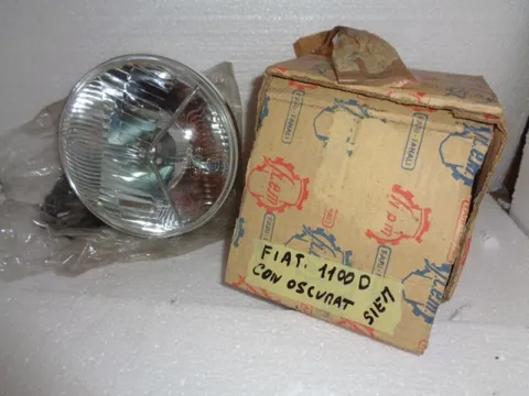 Proiettore Destro = Sinistro Con Oscuratore Fiat 1100 D