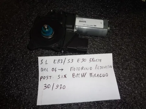 Motorino Alzavetro Posteriore Sinistro Bmw Serie 1 E87 - Bmw Serie 3 E90 5P 2004>