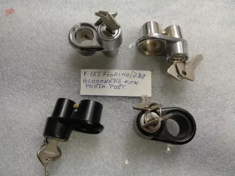 Blocchetto Con Chiave Porta Posteriore Fiat 127 Fiorino- Fiat 238