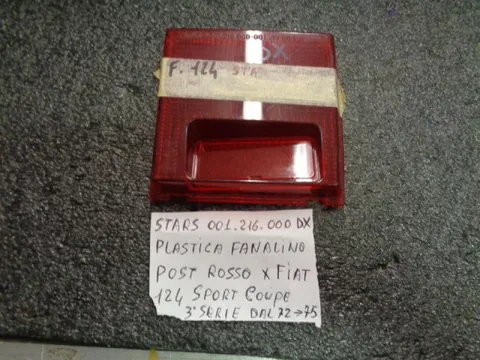 Plastica Fanalino Posteriore Destro Fiat 124 Sport Coupè 3 Serie 1972-1975
