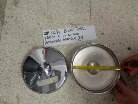 Coppa Ruota Opel Kadett A In Acciaio Diametro 23cm