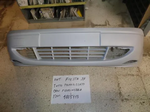 Paraurti Anteriore Totalmente Primerizzato Con Fori Fendinebbia Ford Fiesta Mk4 1999-2002