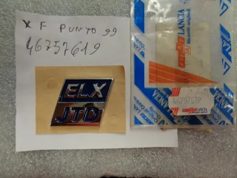 Scritta Laterale Fiat Punto ELX JTD 1999