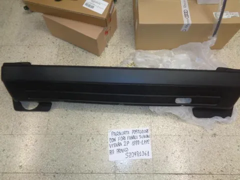 Paraurti Posteriore Con Fori Fanali Suzuki Vitara 2Porte 1988-1992